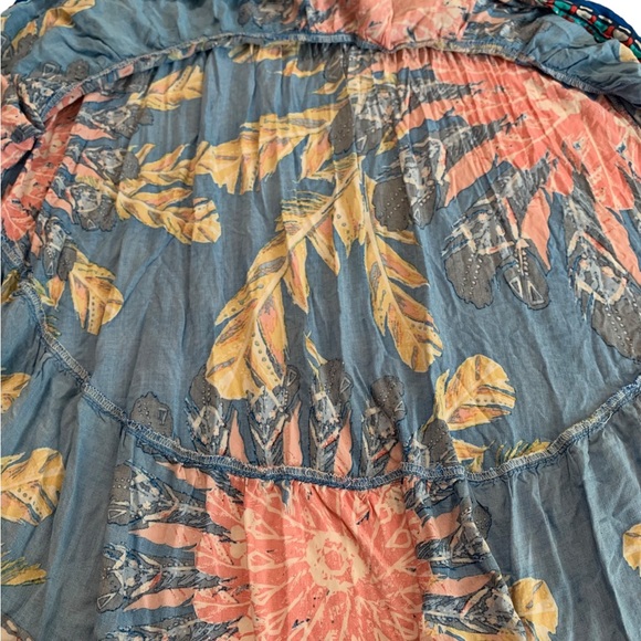 Flying Tomato Off Shoulder Maxi High Low Dress Size Small - Picture 15 of 16